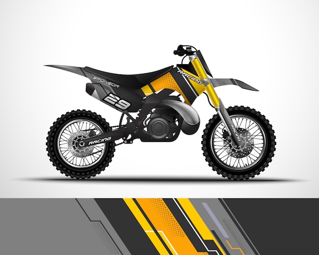 Motocross wrap design