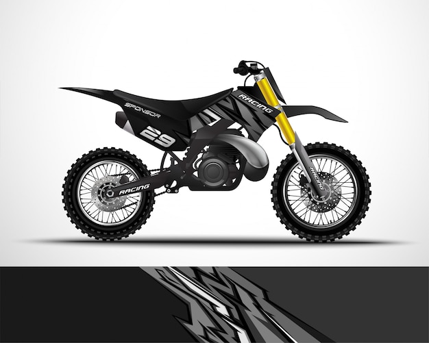 Motocross wrap design