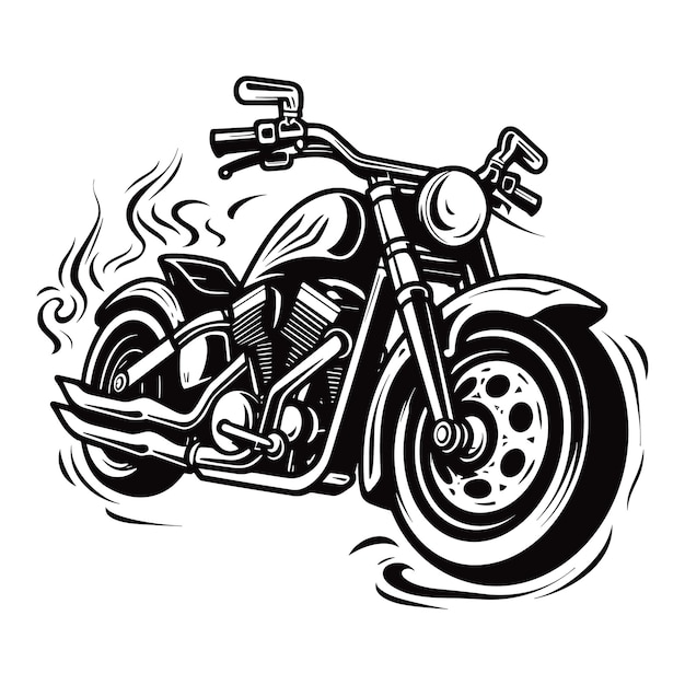 Motor Bike vector illustration