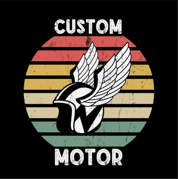 motor helm  illustration