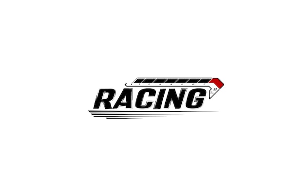 Motor Racing Logo Event vector