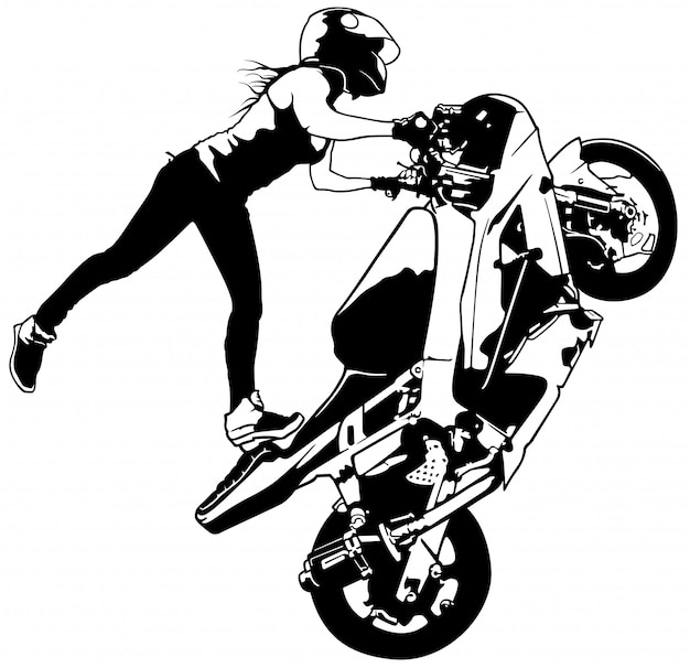 Motorbike Girl