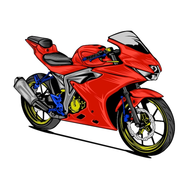 Motorcycle Illustration