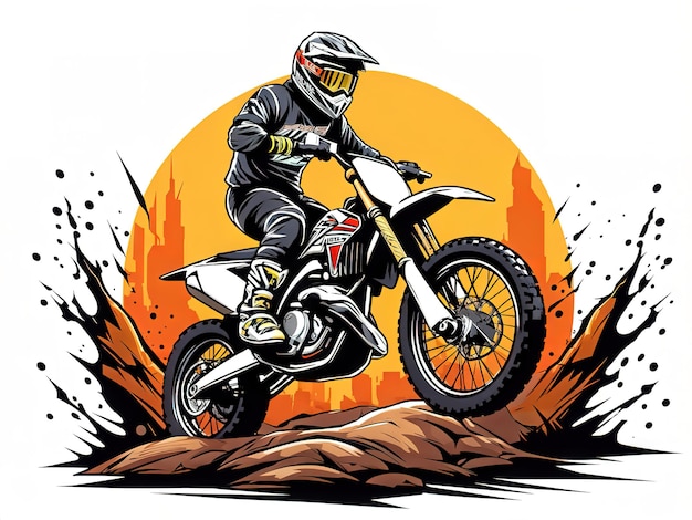 Vector motorcycle ride t shirt design