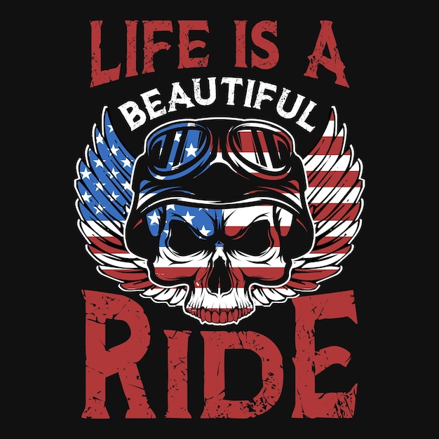 Motorcycle rider lover tshirt design