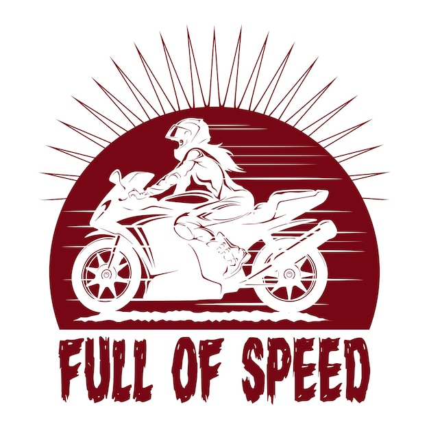 Motorcycle T-shirt Design