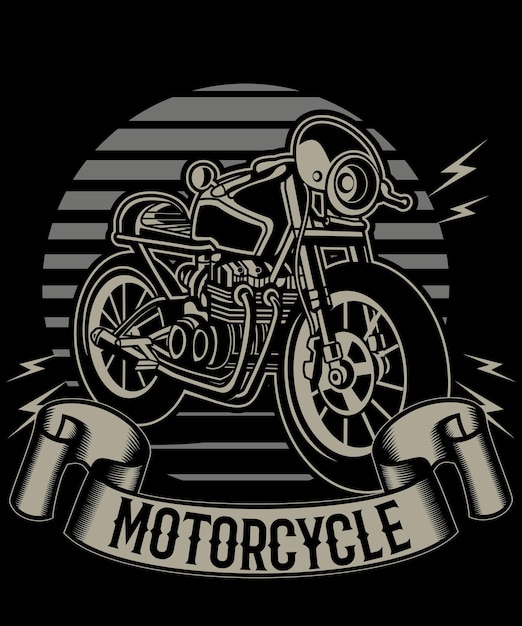 Motorcycle T Shirt Design