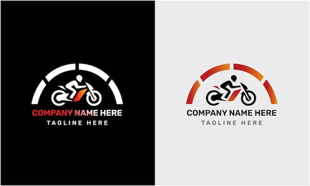 Motorsport logo template Perfect logo for racing teams motorbike motorcycle community motorcycle