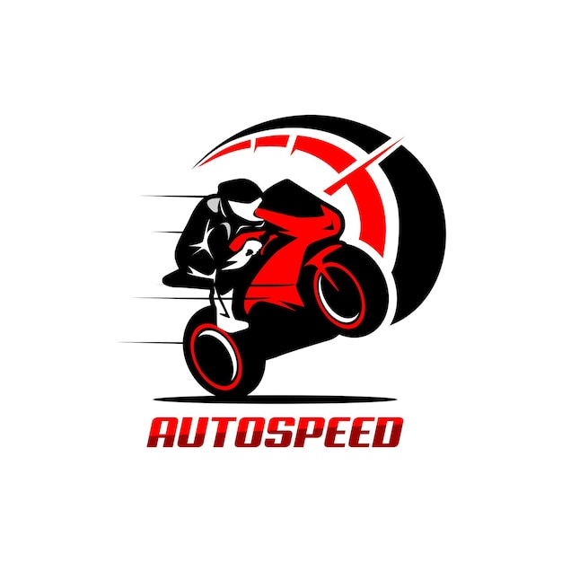 motosport logo template vector design