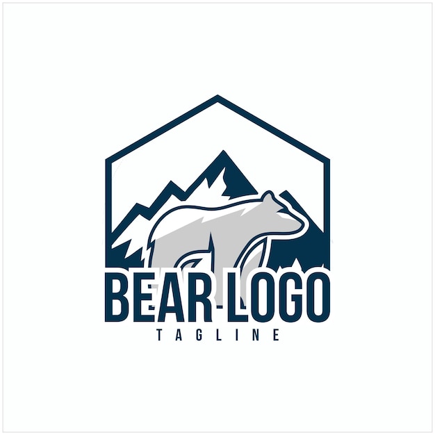 Mountain Bear logo design