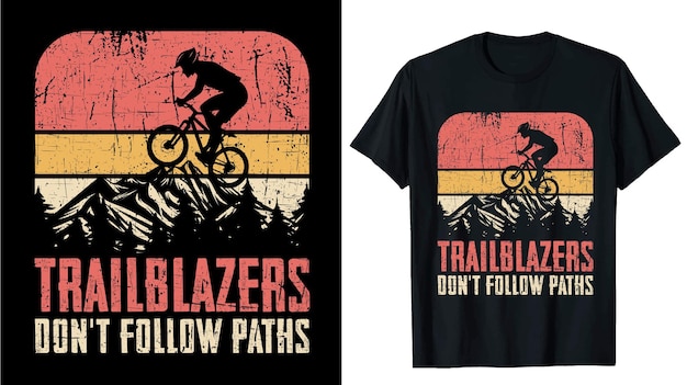 Mountain Biking Shirt Bike Lover Gift Cyclist TShirts Bikers Tee Mountain biker Downhill bike