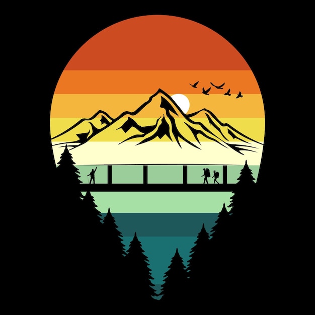 Mountain Calling You Hiking T-shirt Designs