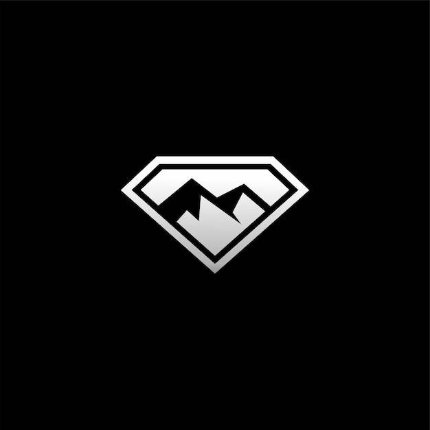 mountain in diamond logo