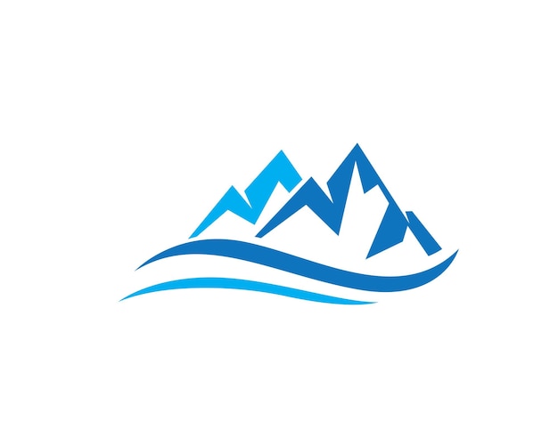 Mountain icon Logo Business Template