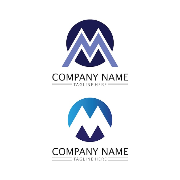 Mountain icon Logo and iceberg Template Vector illustration design