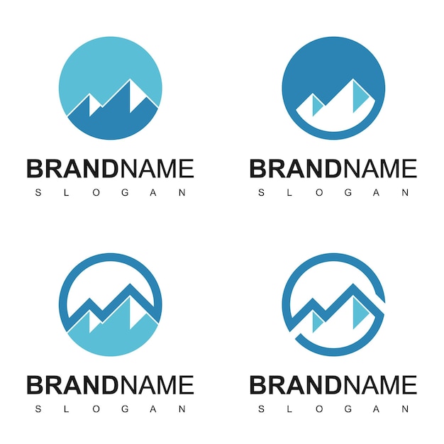 Mountain Logo Design Vector