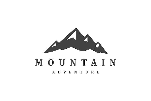 mountain logo design	
