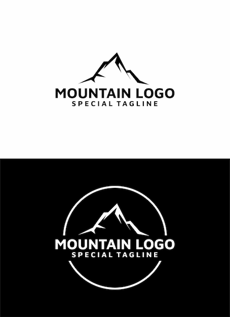 mountain logo design