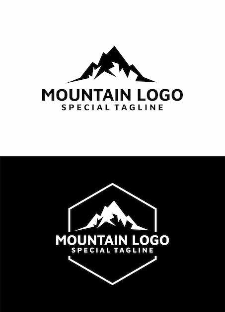 mountain logo design