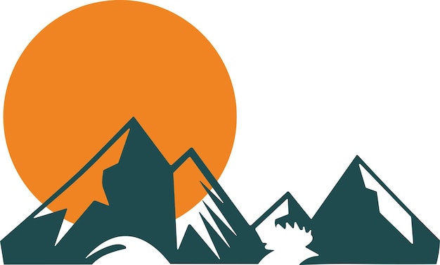 Mountain logo design