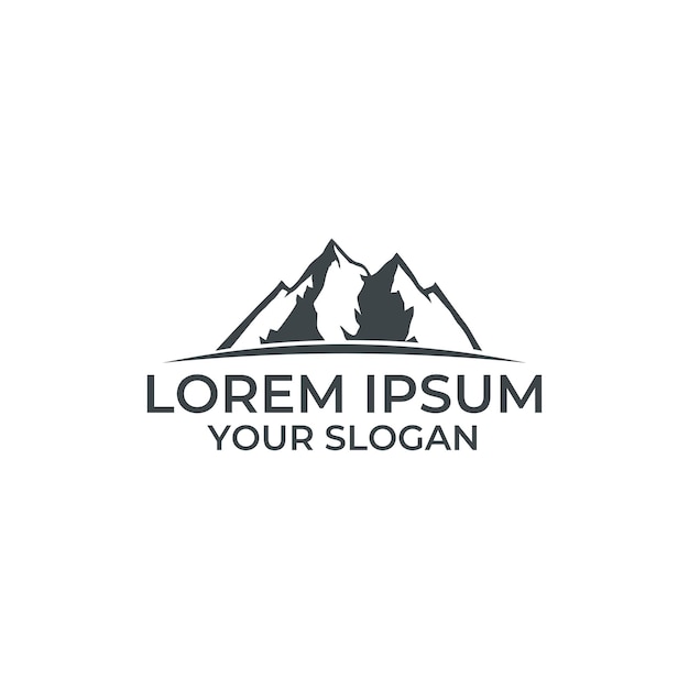 Mountain Logo designs Template illustration