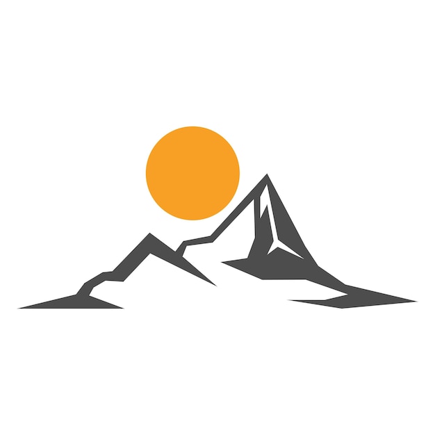 Mountain logo icon design