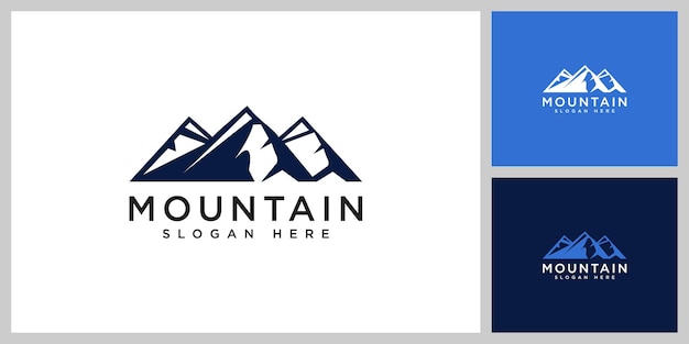 Mountain logo vector design template