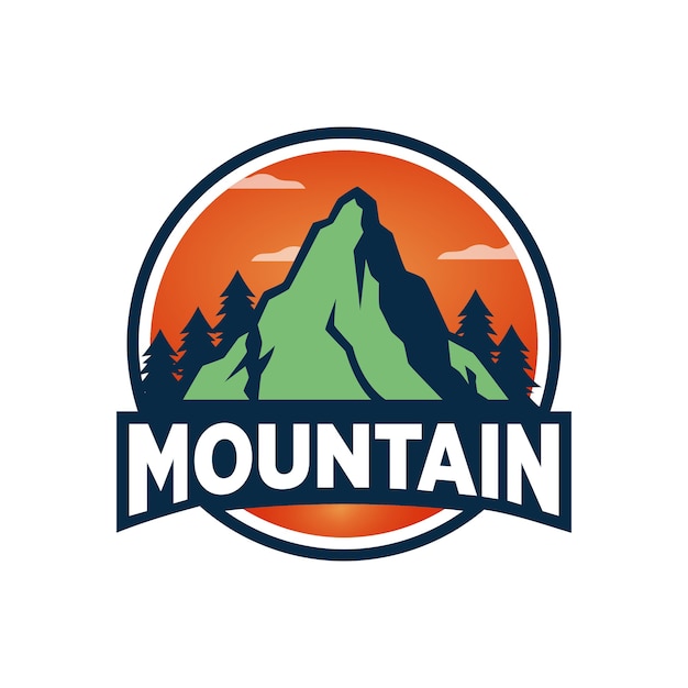 Mountain Outdoor Logo Design