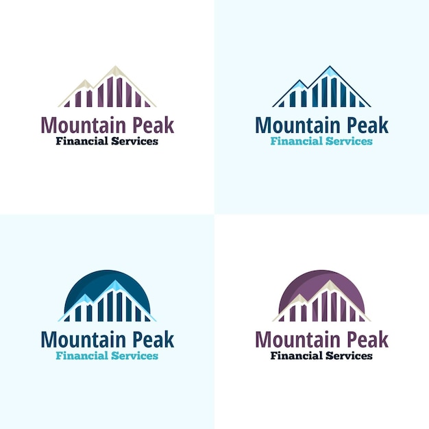 Mountain Peak Vector Logo