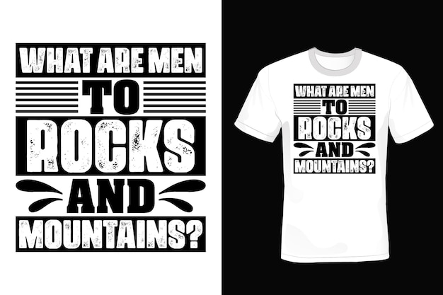 Mountain T shirt design, typography, vintage