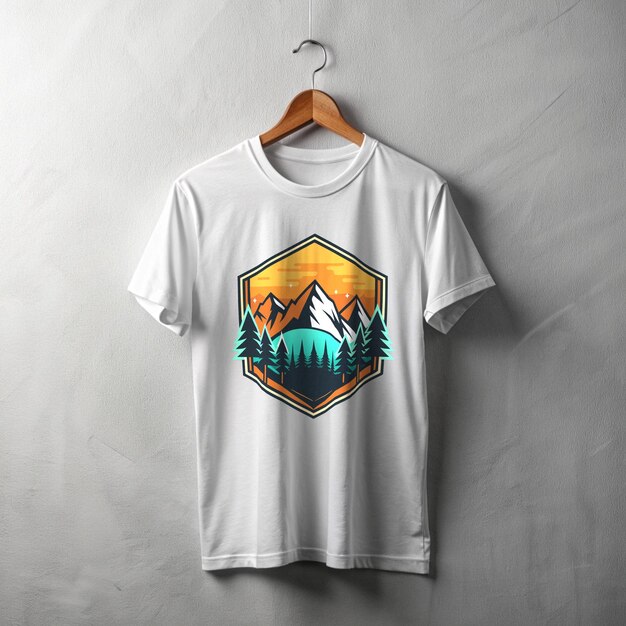 Mountain T Shirt Design