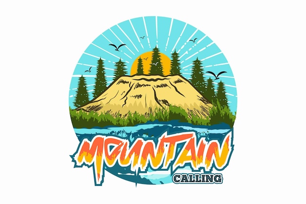 Mountain T-Shirt Design