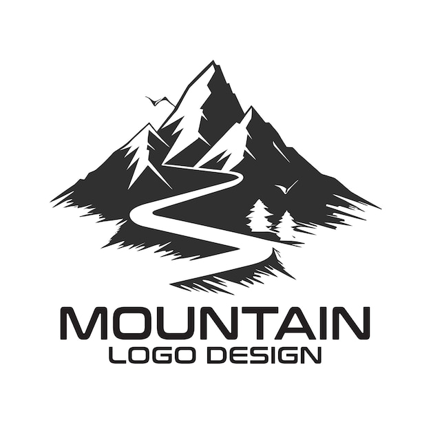 Mountain Vector Logo Design