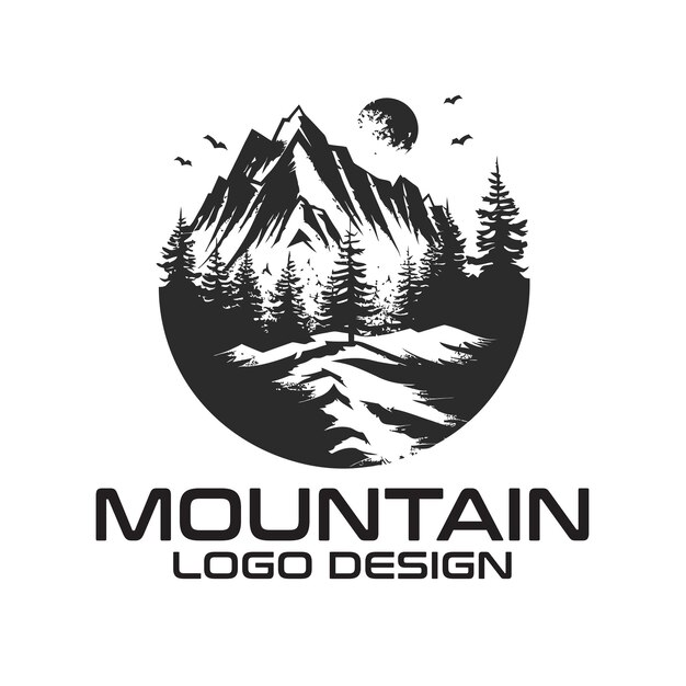 Mountain Vector Logo Design