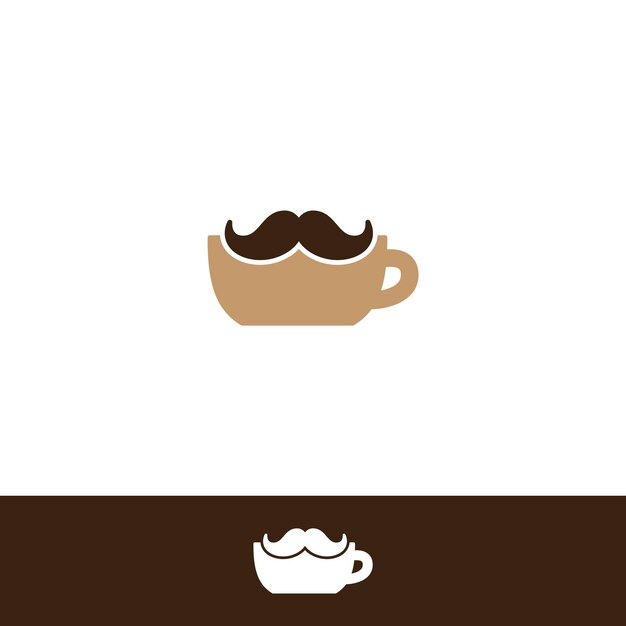 Moustache Coffee Logo