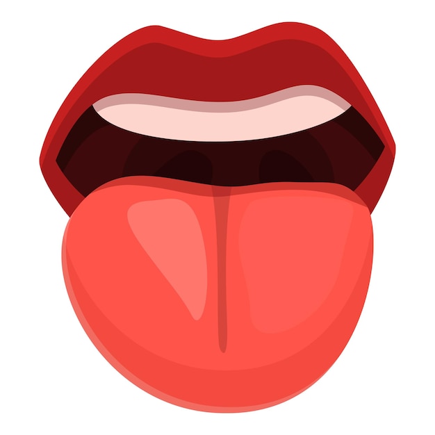 Mouth organ icon Cartoon of mouth organ vector icon for web design isolated on white background