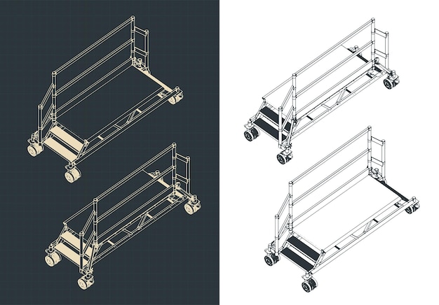 Movable platform Drawings