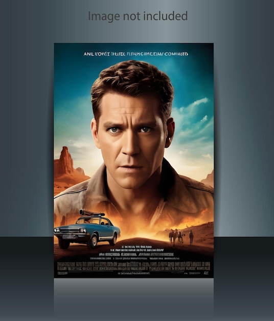 a movie poster for the movie quot the movie quot with a car on the cover