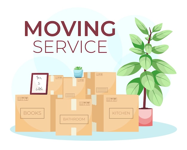 Moving and delivery service concept