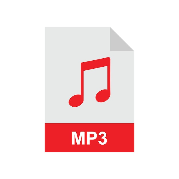 MP3 format file Template for your design