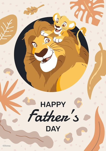 Mufasa Fathers day Card