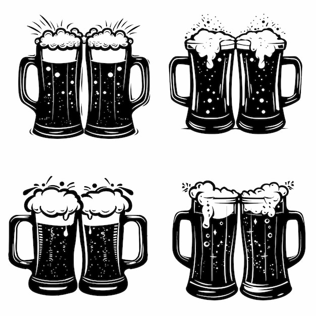 mug of beer vector