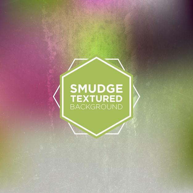 Multicolored Grunge Background with Smudged Texture