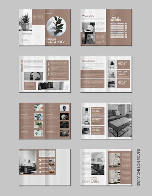 Multipage product catalog design company furniture product catalogue catalog brochure design