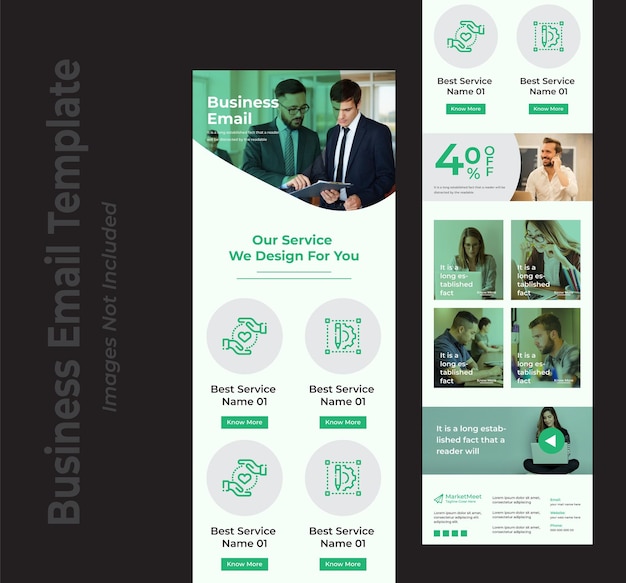 Multipurpose Business Email Marketing Newsletter Template