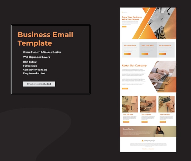 Multipurpose Business Email Marketing Newsletter Template