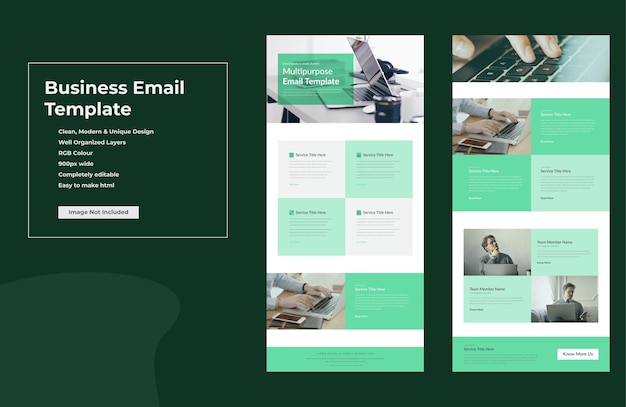 Multipurpose Business Email Marketing Newsletter Template