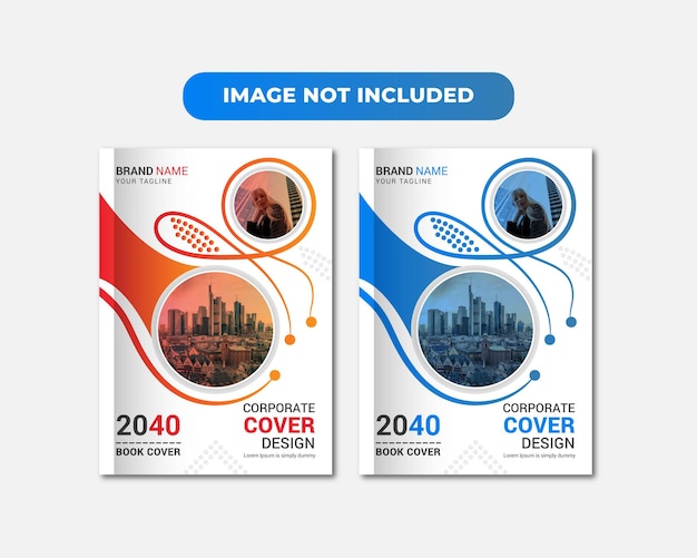 Multipurpose corporate book cover design template