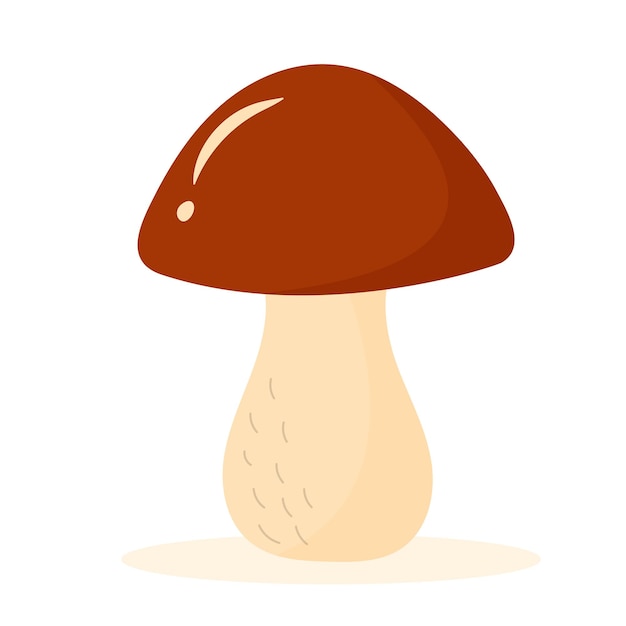 Mushroom in hand drawn style