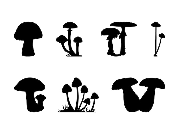 Mushroom Silhouette